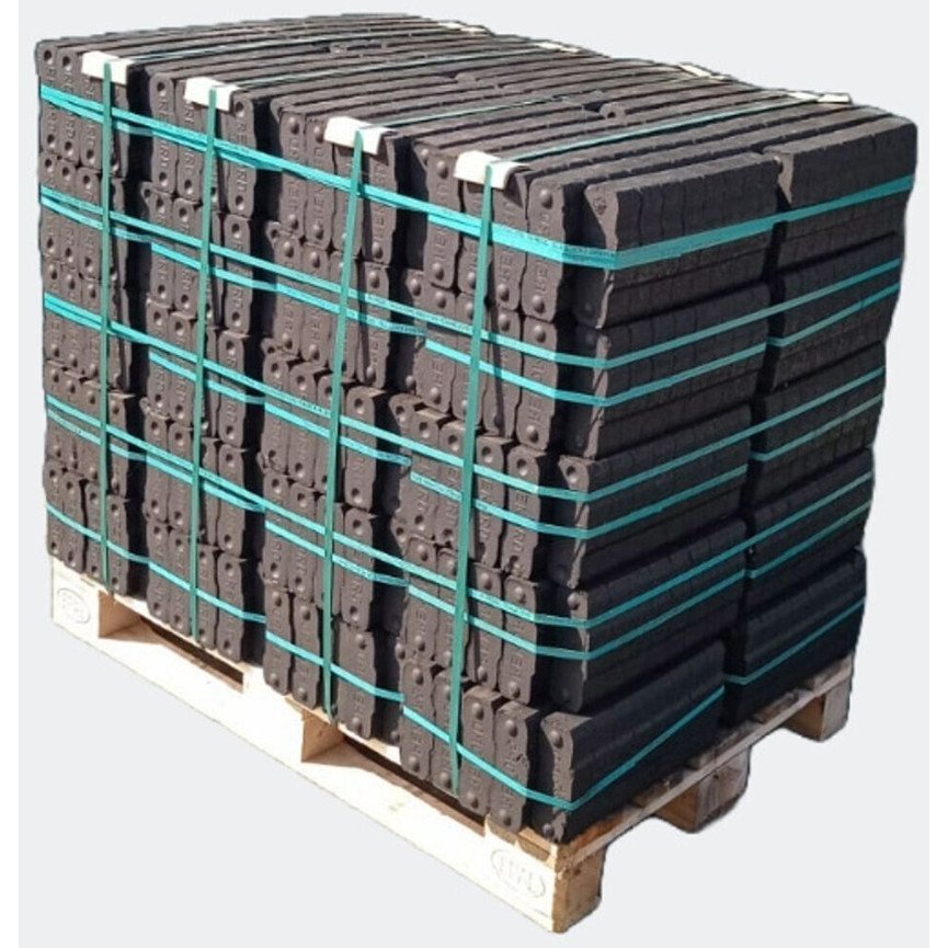 REKORD Braunkohlebriketts - 40 x 25 kg Palette (1000 kg)