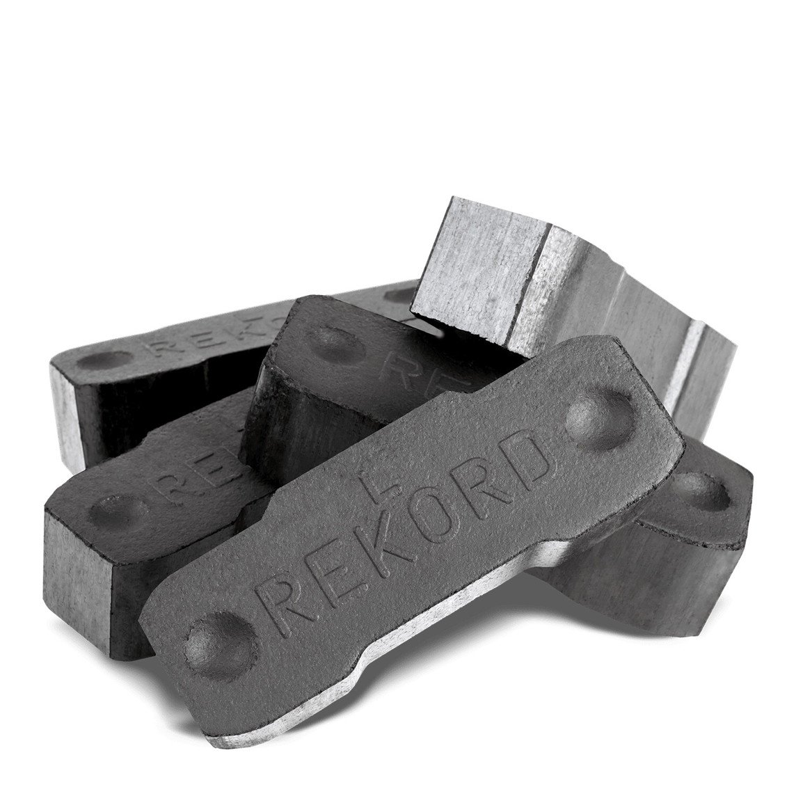 REKORD Braunkohlebriketts - 90 Stück à 10 kg auf Palette (CBR1090) - immagine 2