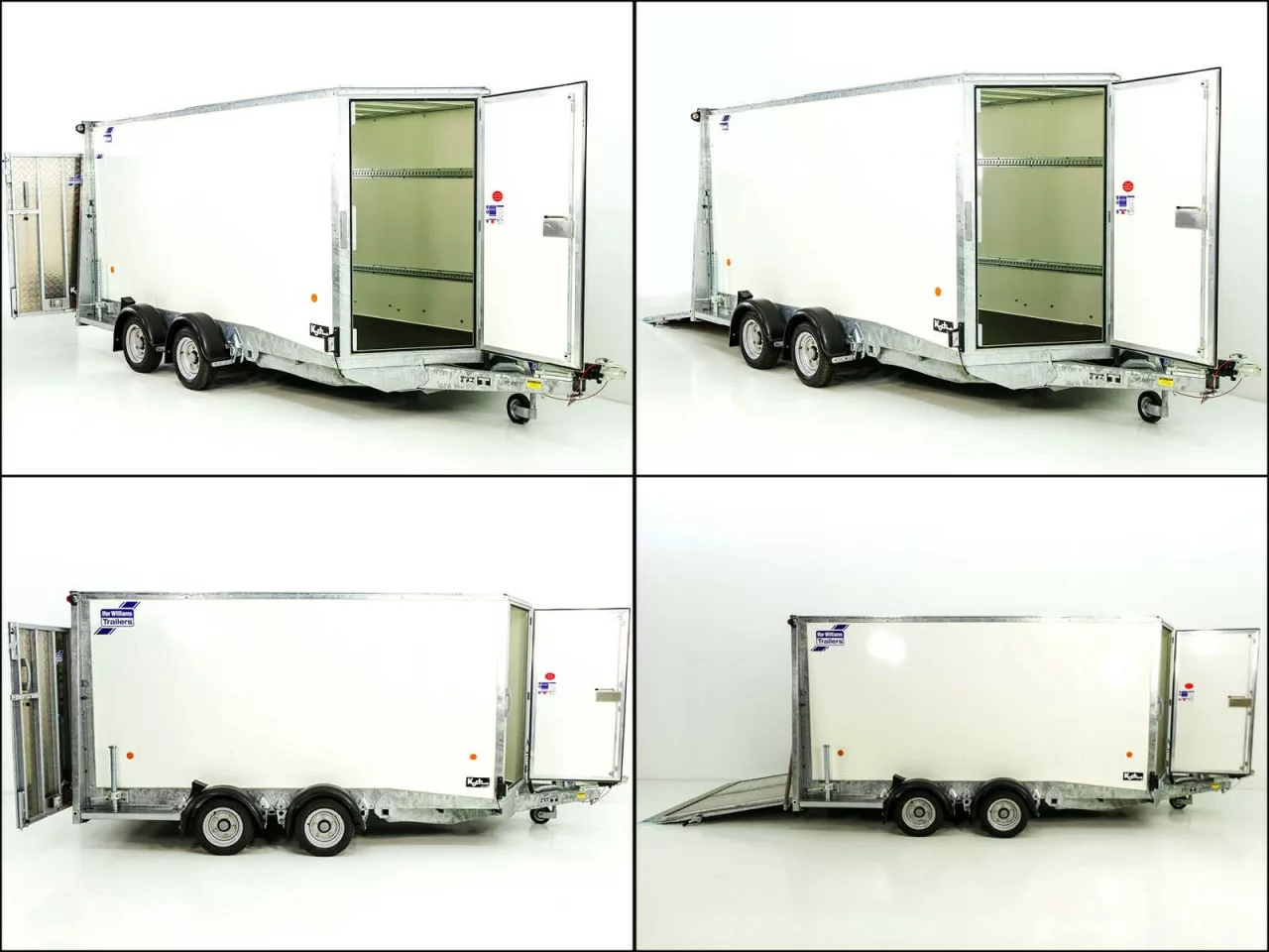 Ifor Williams Kofferanhänger BV 126G 173x360cm H:214cm 3,5t|Klappenkombi| - immagine 3