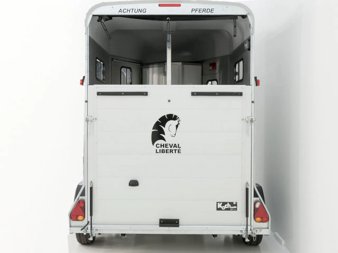 Cheval Liberte Pferdeanhänger Touring Country| Sattelkammer| Frontausstieg| Anthrazit - immagine 5