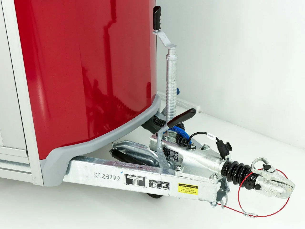 Ifor Williams Pferdeanhänger HBX 511 – Sattelkammer, neues Modell, rot - immagine 7