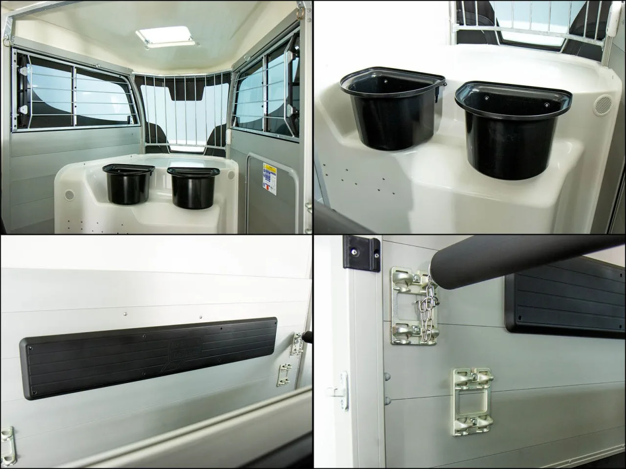 Ifor Williams Pferdeanhänger HBX 511 – Sattelkammer, neues Modell, rot - immagine 8