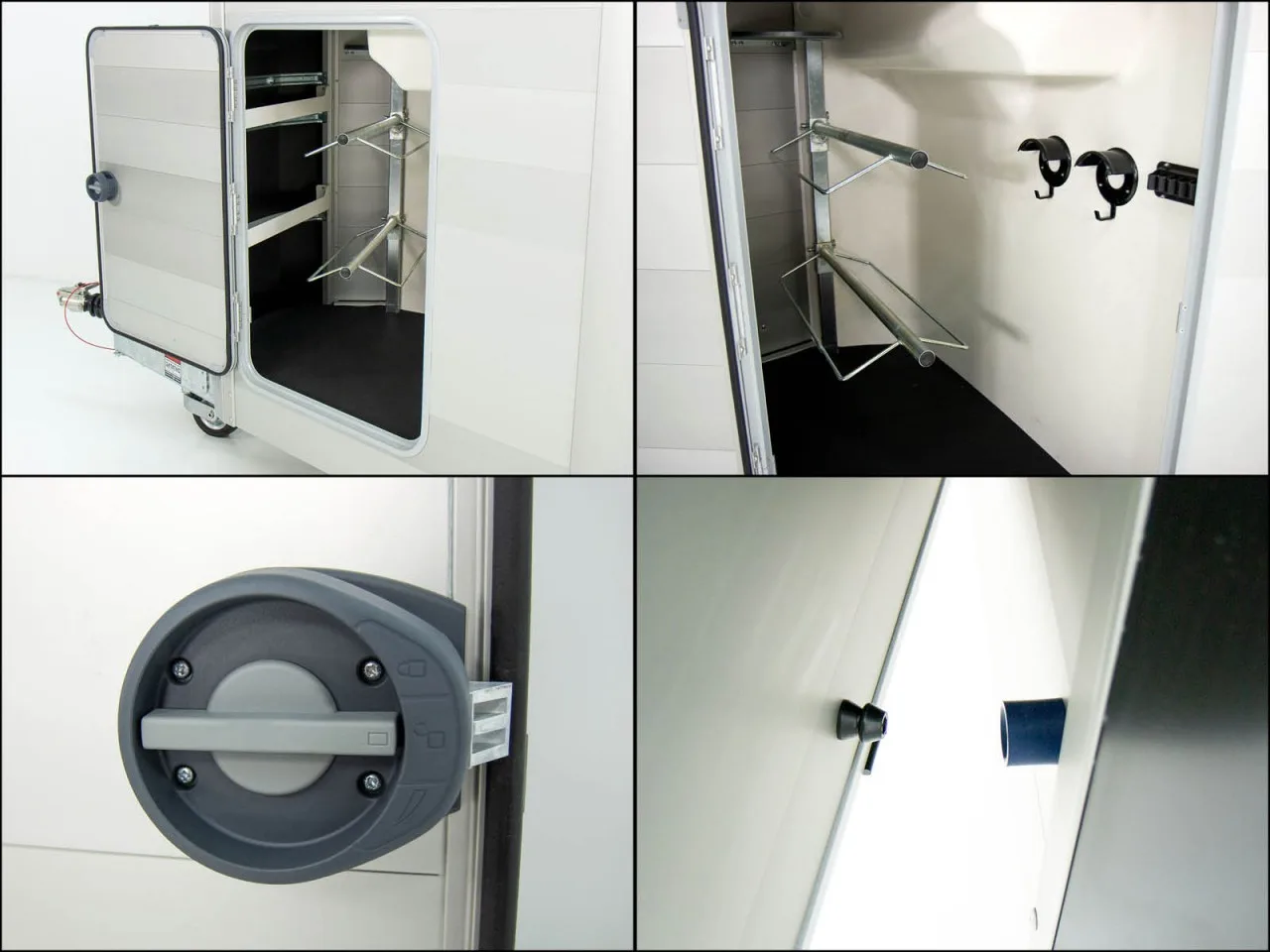 Ifor Williams Pferdeanhänger HBX 511 – Sattelkammer, neues Modell, rot - immagine 9