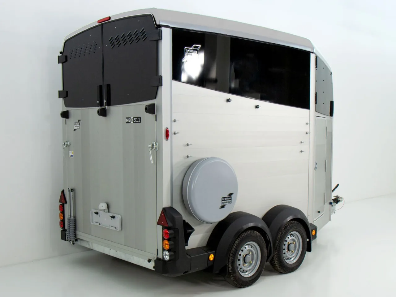 Ifor Williams HBX 511 – Pferdeanhänger, Sattelkammer, neues Modell, silber - immagine 6