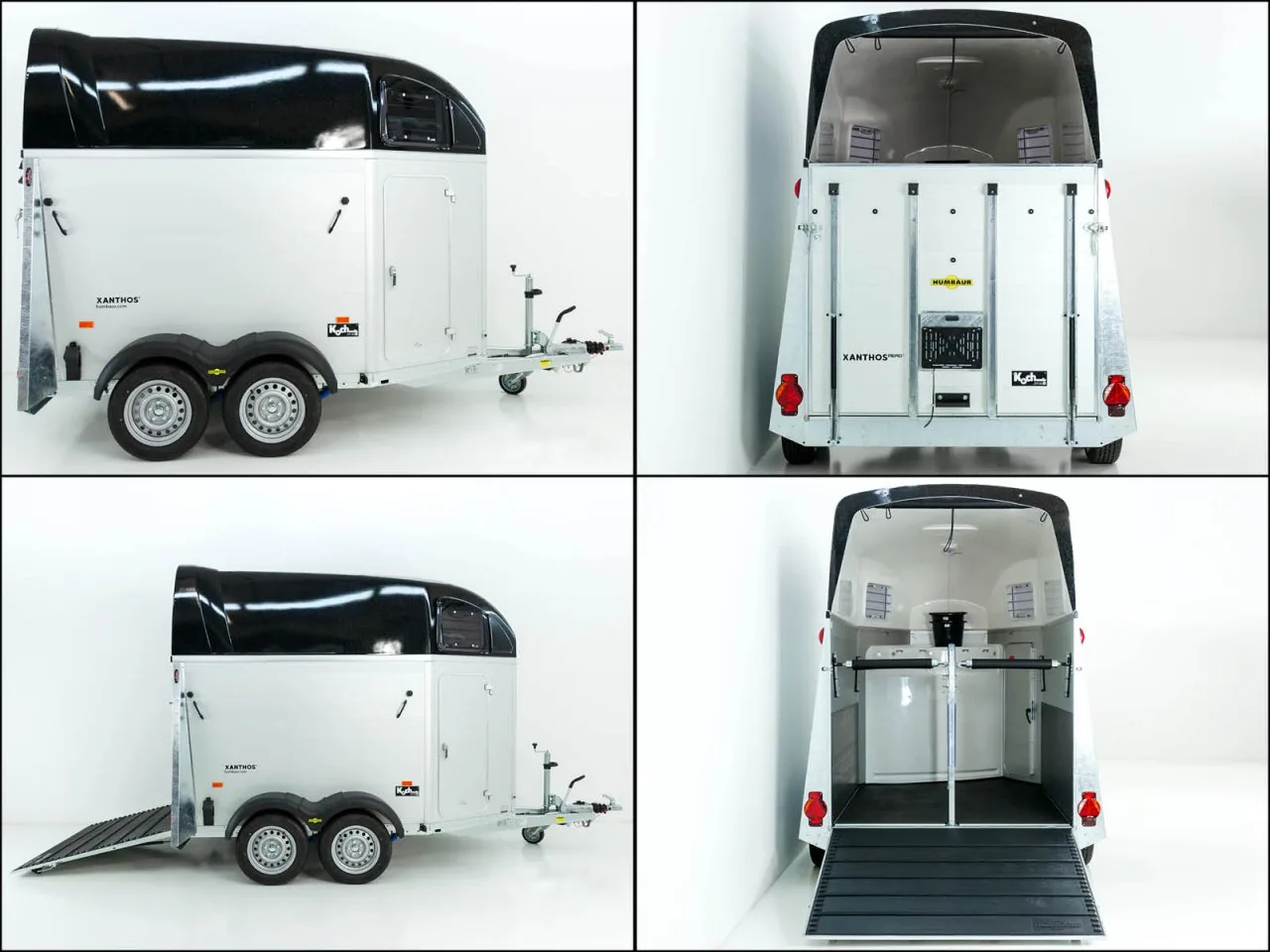Humbaur Pferdeanhänger XANTHOS 2400|schwarz|Sattelkammer - immagine 6