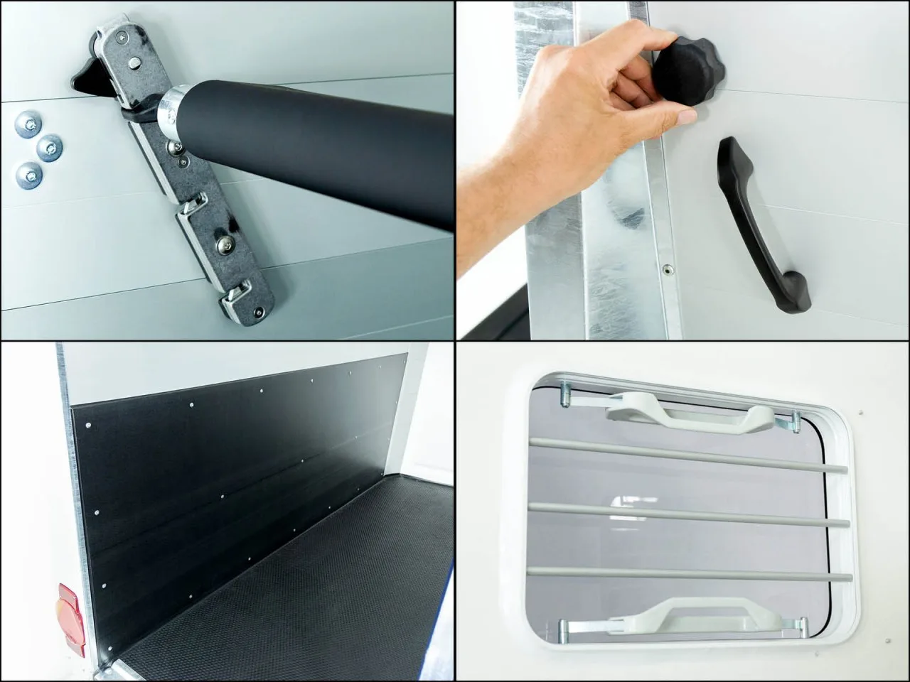 Humbaur Pferdeanhänger XANTHOS 2400|schwarz|Sattelkammer - immagine 7