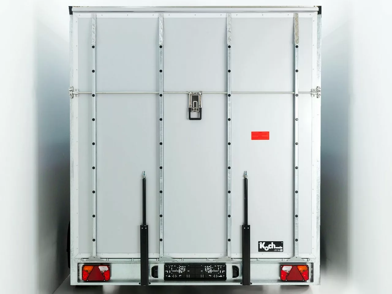 Vezeko Kofferanhänger 184x355cm Höhe:205cm 2,7t|silber - immagine 12