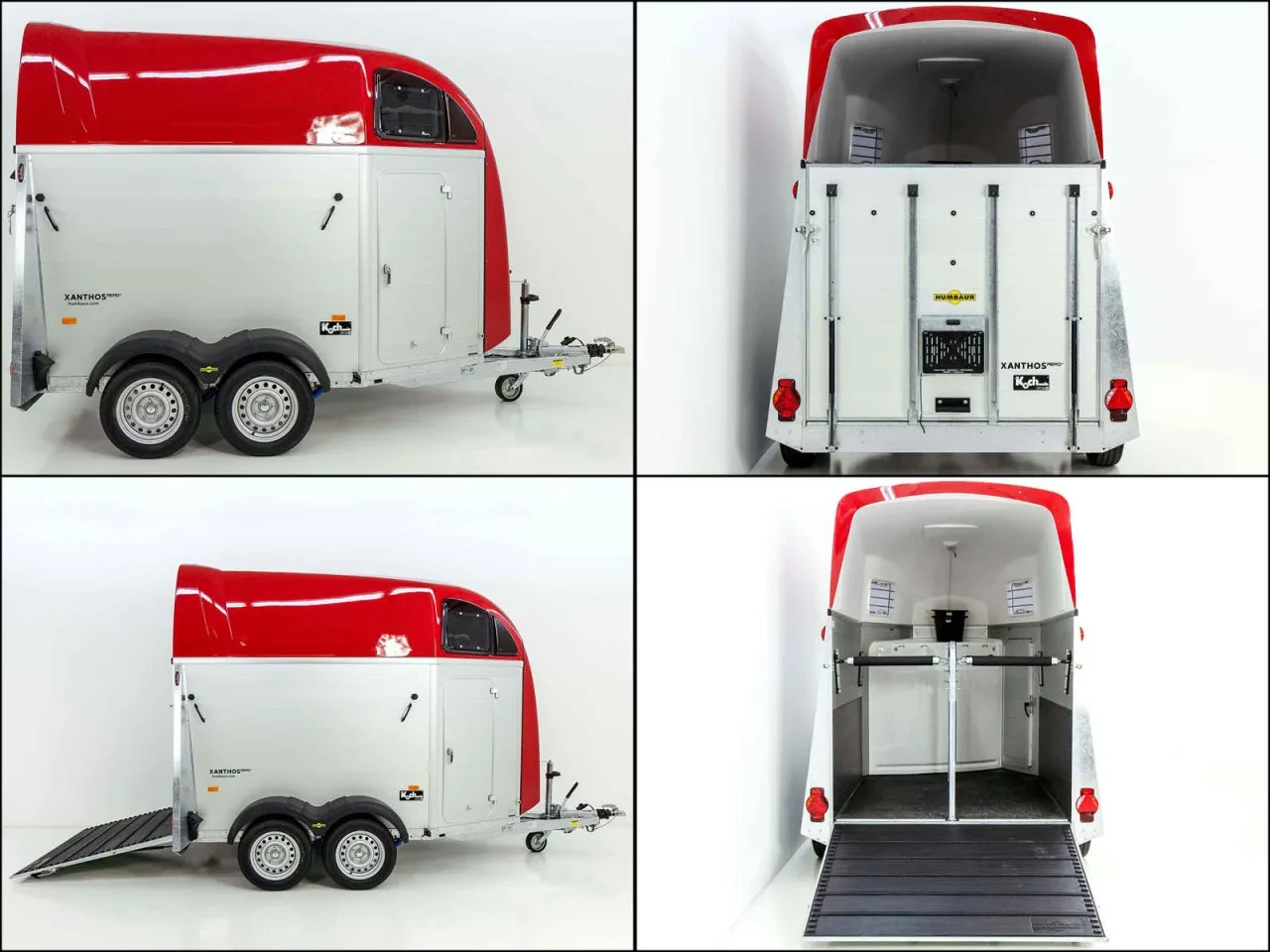 Humbaur Pferdeanhänger XANTHOS AERO 2400|rot|Sattelkammer - immagine 6