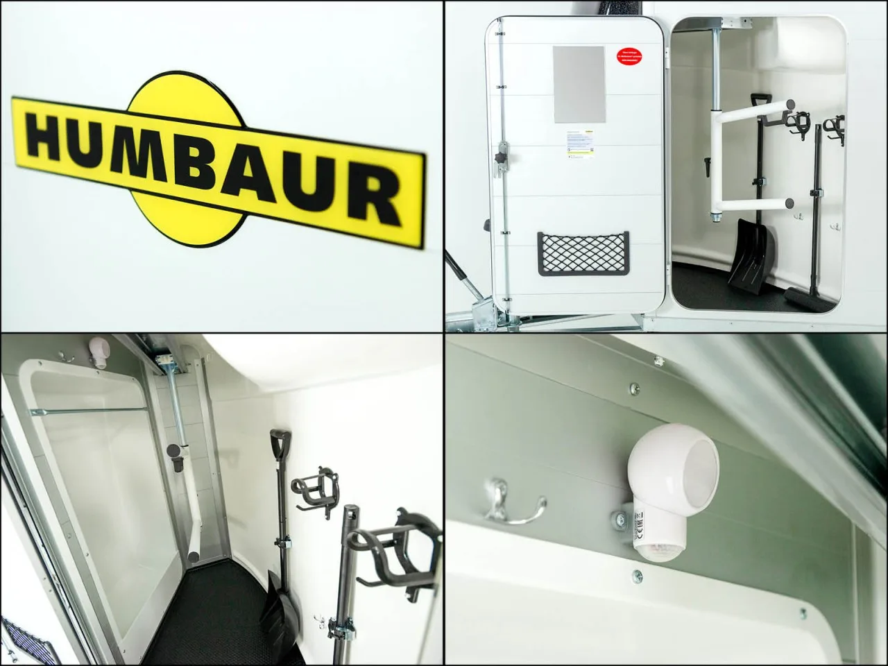 Humbaur Pferdeanhänger XANTHOS AERO 2400|rot|Sattelkammer - immagine 7