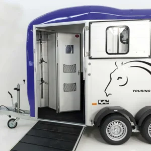 Cheval Liberte Pferdeanhänger Touring Country| Sattelkammer| Frontausstieg| blau