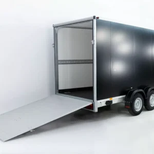 Vezeko Kofferanhänger 204x405cm Höhe:205cm 2,7t|Rampe|schwarz