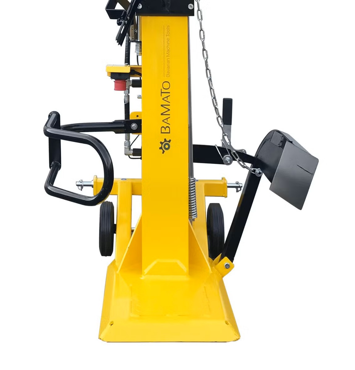 BAMATO Holzspalter HO-30EP | 400V | 30 Tonnen | Zapfwellen & Elektroantrieb | Dreipunktaufhängung | inkl. Fahrwerk und drehbarem Stützrad - immagine 2