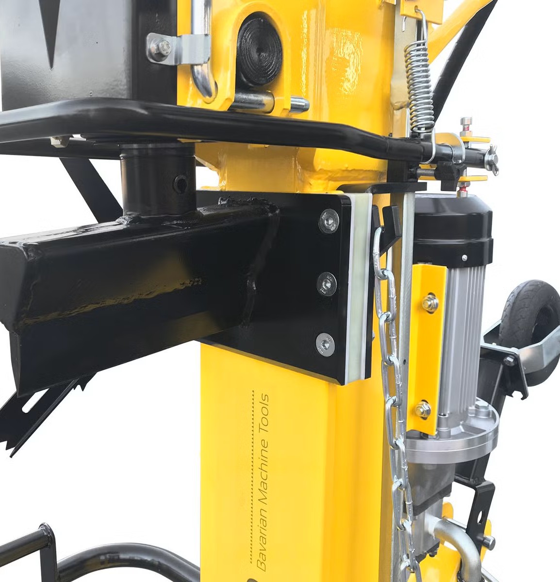 BAMATO Holzspalter HO-30EP | 400V | 30 Tonnen | Zapfwellen & Elektroantrieb | Dreipunktaufhängung | inkl. Fahrwerk und drehbarem Stützrad - immagine 4