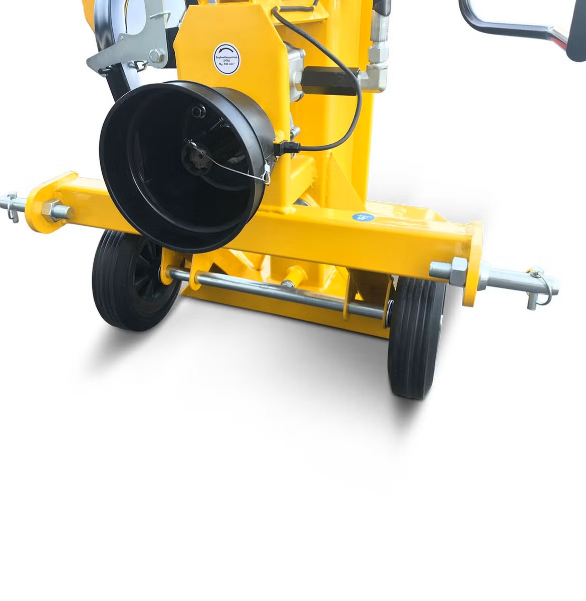 BAMATO Holzspalter HO-30EP | 400V | 30 Tonnen | Zapfwellen & Elektroantrieb | Dreipunktaufhängung | inkl. Fahrwerk und drehbarem Stützrad - immagine 5