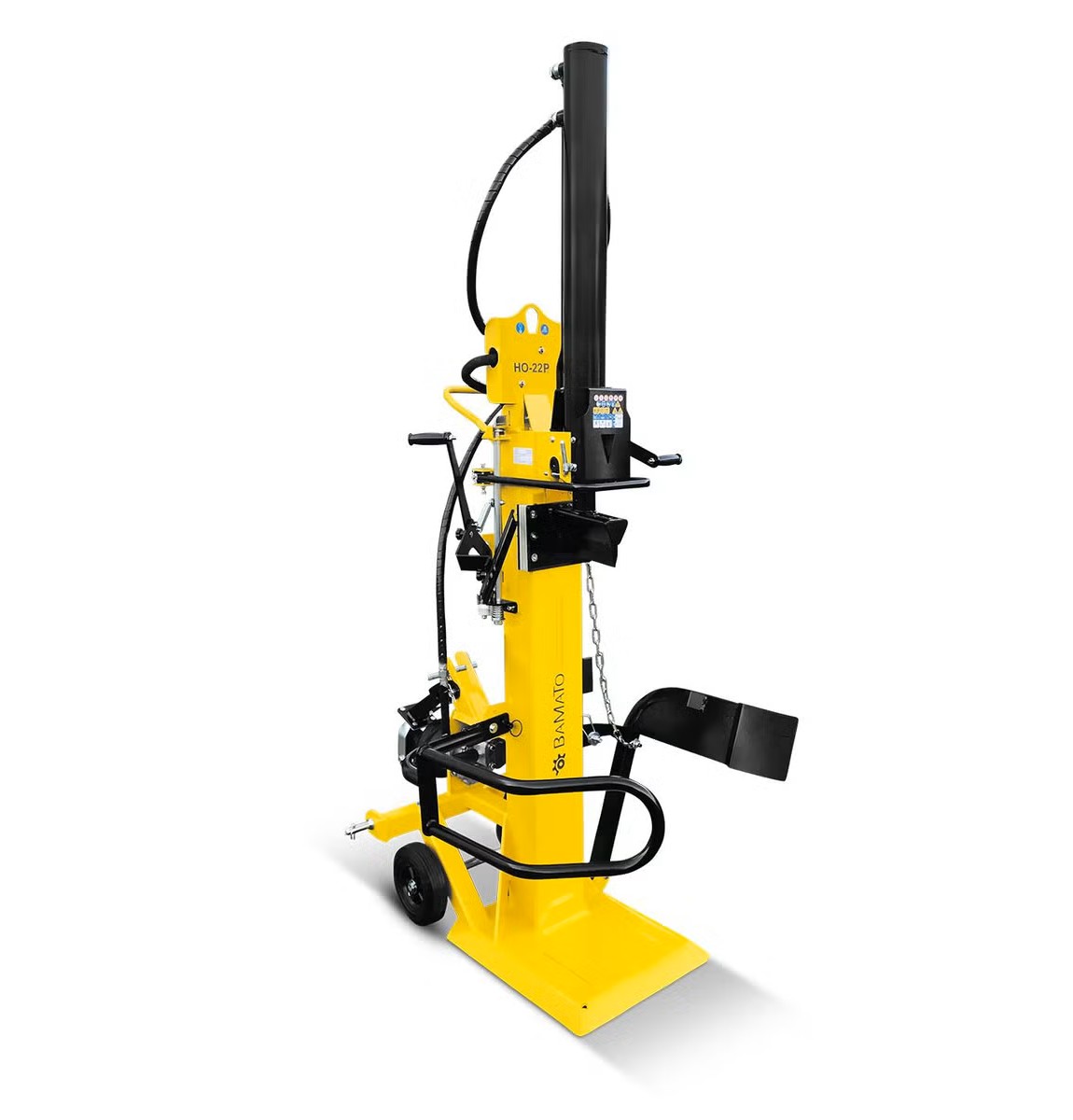 BAMATO Zapfwellen Holzspalter HO-22P | 22 Tonnen | Fahrwerk | Zapfwellenantrieb | Inkl. Dreipunktaufhängung - immagine 6