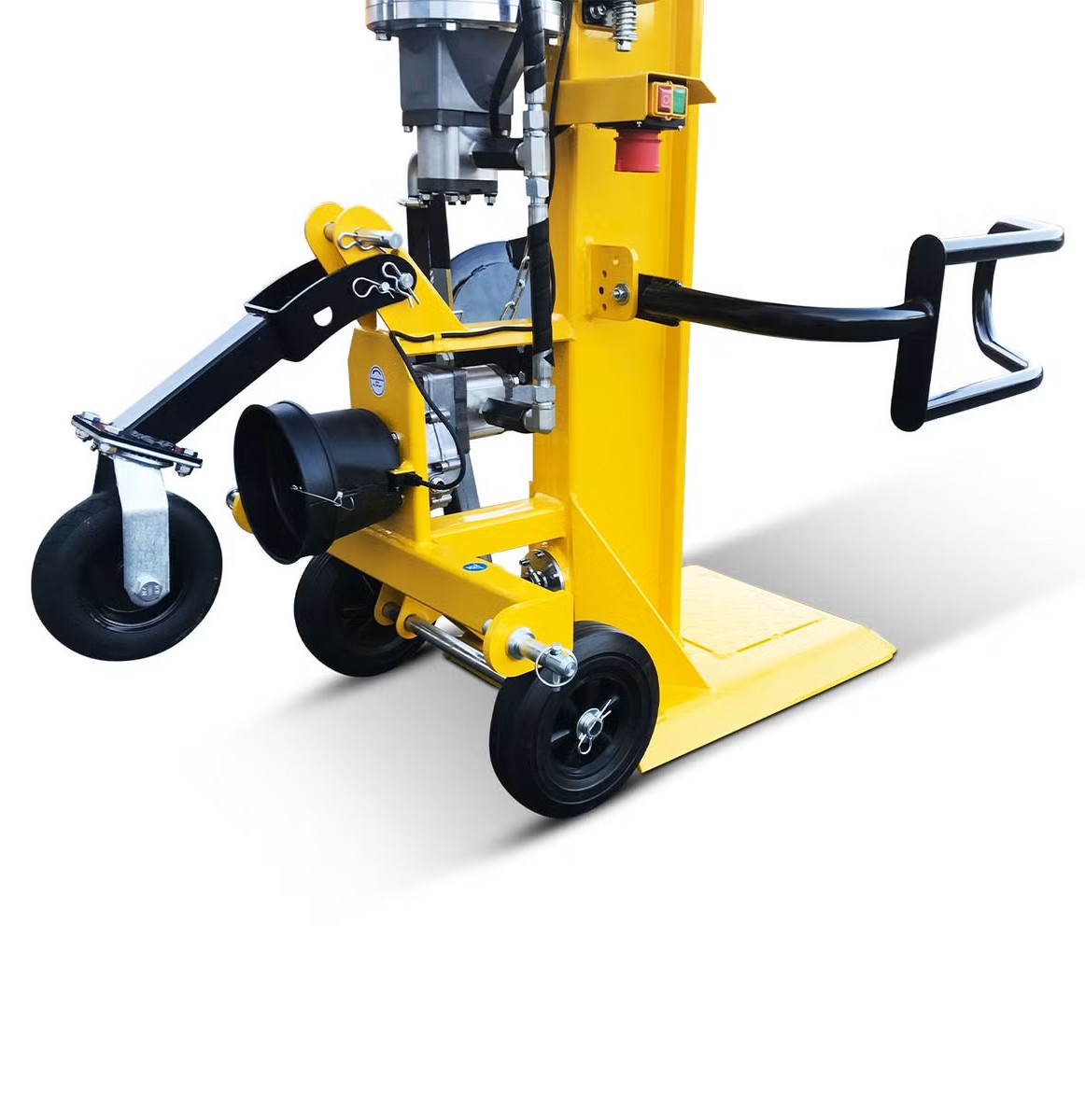 BAMATO Holzspalter stehend HO-22EP | Elektro- und Zapfwellenantrieb | 400 V Elektromotor | Spaltkraft 22 Tonnen | max. Spaltdurchmesser 350 mm | Brennholzspalter mit Zapfwellenantrieb - immagine 4