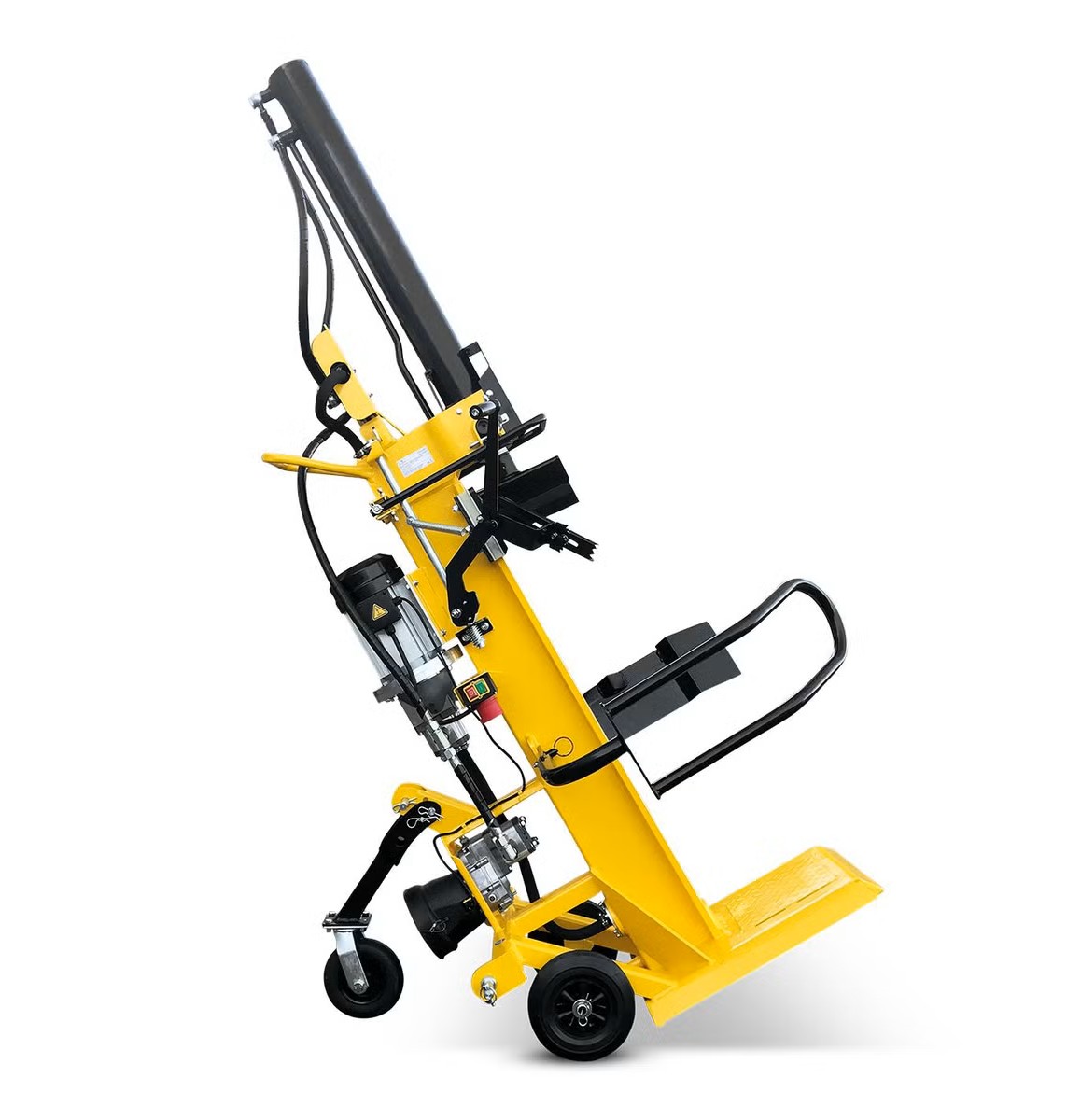 BAMATO Holzspalter stehend HO-22EP | Elektro- und Zapfwellenantrieb | 400 V Elektromotor | Spaltkraft 22 Tonnen | max. Spaltdurchmesser 350 mm | Brennholzspalter mit Zapfwellenantrieb - immagine 6