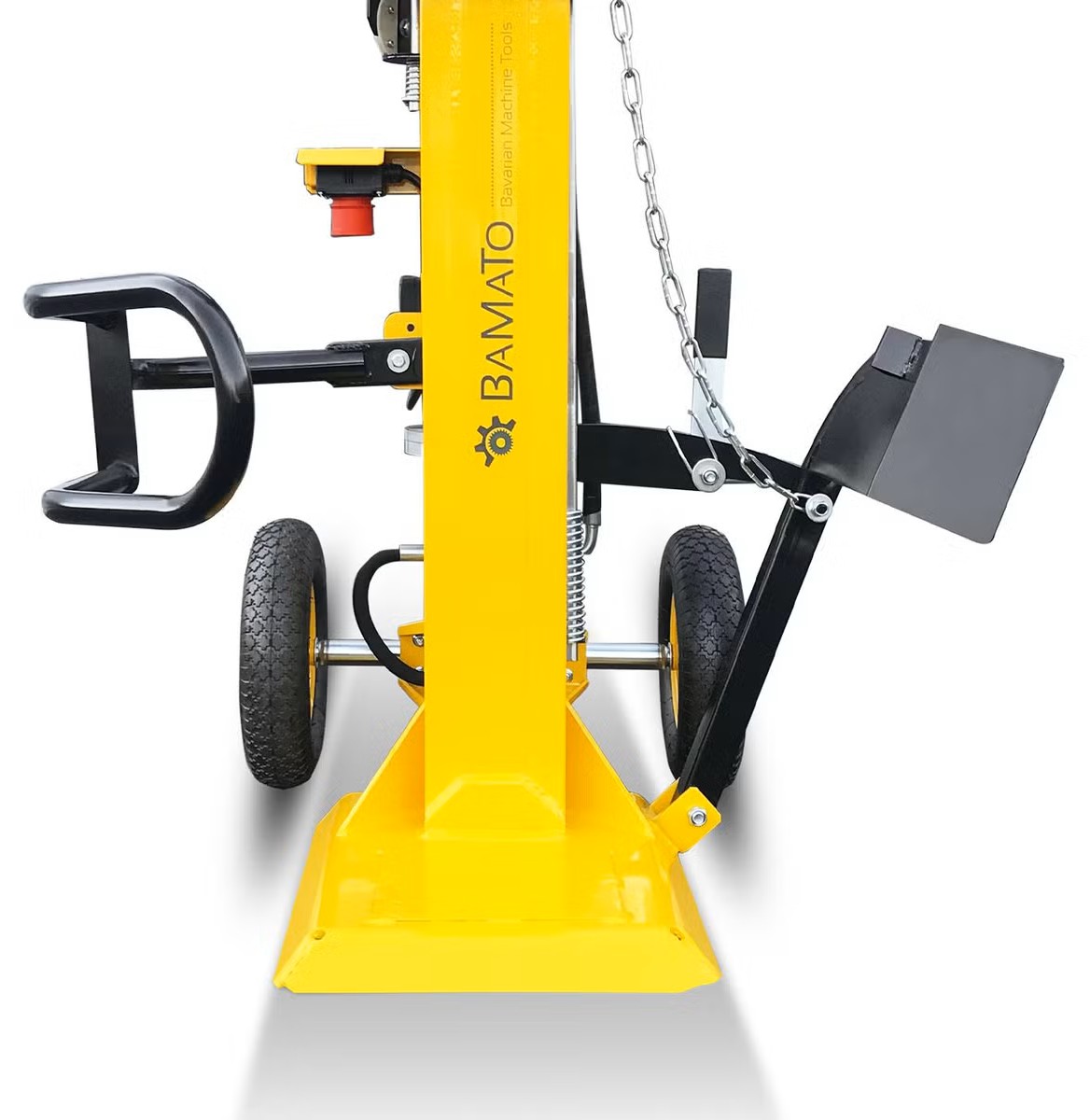 BAMATO Holzspalter HO-16E | 400V | 16 Tonnen | max. Spaltlänge 1100 | 14,2 cm/s Vorlaufgeschwindigkeit | Brennholzspalter - immagine 2