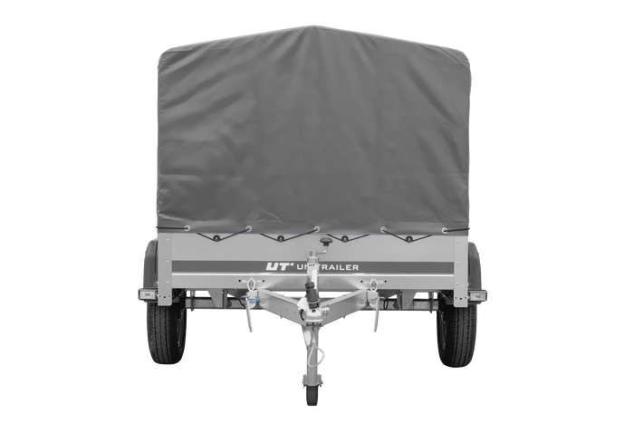 PKW-Anhänger 200x125 UNITRAILER GARDEN 201 KIPP mit grauer Hochplane - immagine 10