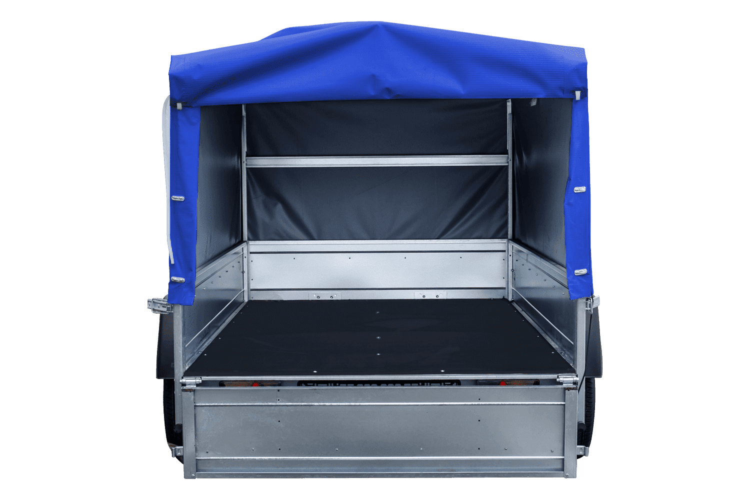 PKW-Anhänger 230x125 UNITRAILER GARDEN 230 KIPP mit blauer Hochplane 80 cm - immagine 9