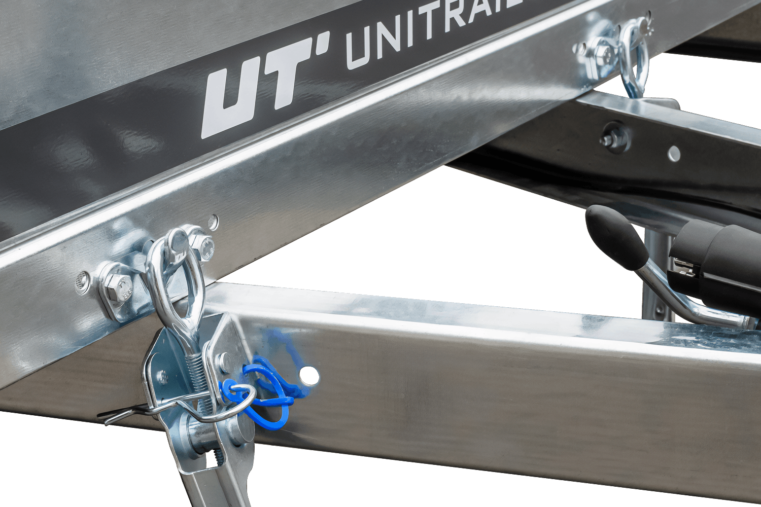 PKW-Anhänger 230x125 UNITRAILER GARDEN 230 KIPP mit grauer Hochplane 110 cm - immagine 9
