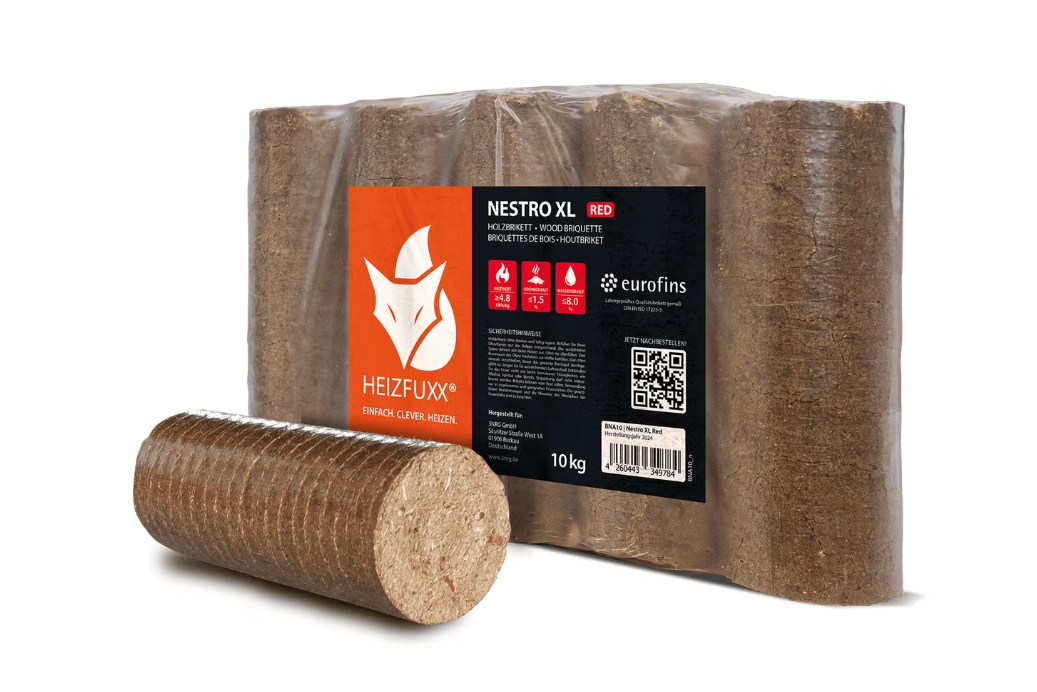 Heizfuxx Nestro XL Red 10kg x 96 Gebinde 960kg Palette - immagine 2