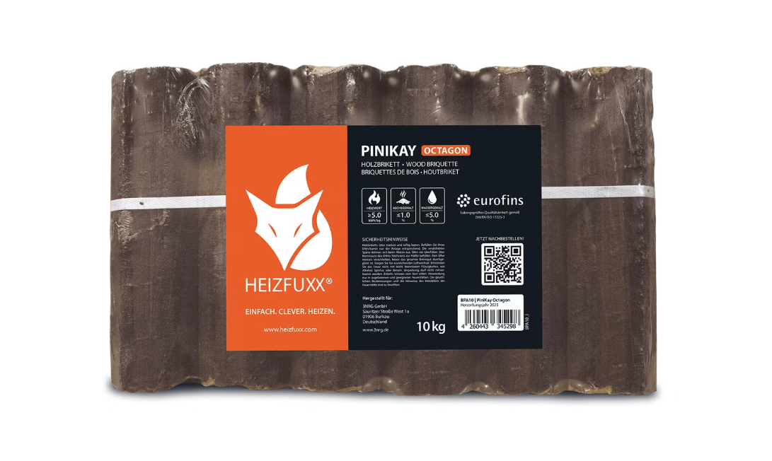 Heizfuxx PiniKay Octagon 10kg x 96 Gebinde 960kg Palette - immagine 4