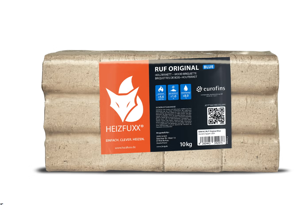 Heizfuxx RUF Original Blue 10kg x 96 Gebinde 960kg Palette - immagine 3