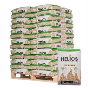 Holzpellets HELIOS – Palette 65 Säcke à 15 kg – 100% Nadelholz