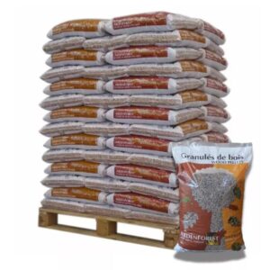 Holzpellets Ultra Premium – Säcke 15 kg – DINplus / ENplus A1