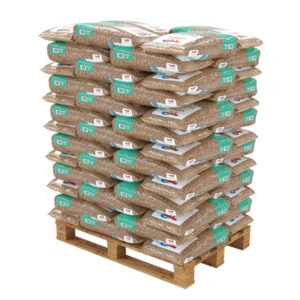 TotalEnergies Premium Holzpellets – Palette 990kg (66 Säcke)