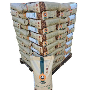 Holzpellets 5000 PCI Hochleistung – Säcke 15 kg – DINplus / ENplus A1