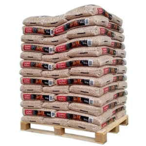 Französische Holzpellets Natural Energie – Palette 1050kg (70 Säcke)