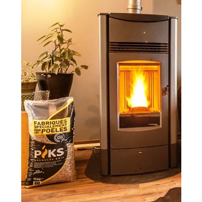Holzpellets PIKS – 15 kg – DINplus - immagine 2