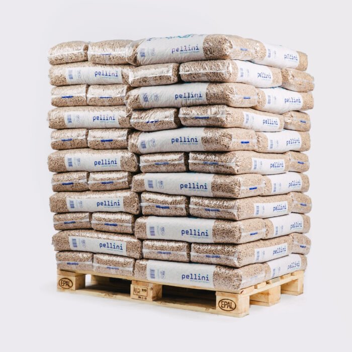 Holzpellets Pellini ENplus A1 – Palette 72 Säcke à 10 kg – deutsch
