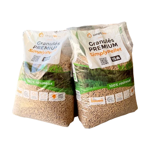 Holzpellets Premium SimplyPellet – Säcke 15 kg – DINplus / ENplus A1 - immagine 2