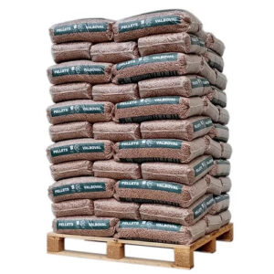 Holzpellets Valboval – Palette 65 Säcke à 15 kg – DINplus